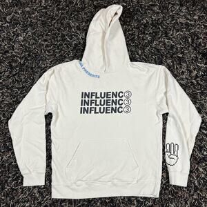 Influence DBA Presents Cream Pullover Hoodie Men’s Sz M New